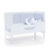 Cuna colecho Nexor Due White blanca 60x120 cm (4en1)