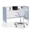 Minicuna y cuna todo en uno Nexor Tre Blu denim (7en1)