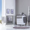 Minicuna y cuna todo en uno Nexor Tre Antracita blanca/antracita (7en1)