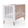 Minicuna convertible en cuna Nexor Tre White madera/blanca (7en1)