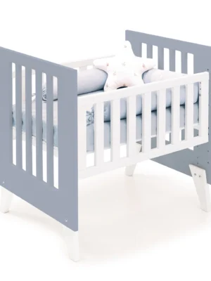 Minicuna y cuna todo en uno Nexor Tre Blu denim (7en1)