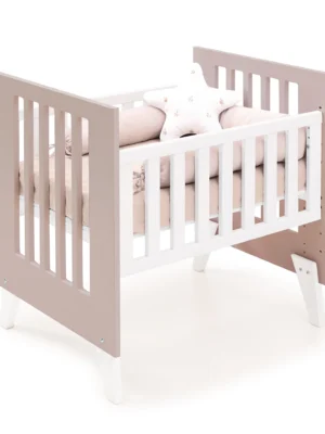 Minicuna y cuna todo en uno Nexor Tre Arena blanca/beige (7en1)