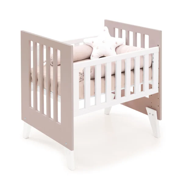 C187A-M7753-CU Minicuna y cuna todo en uno Nexor Tre Arena blanca/beige (7en1)