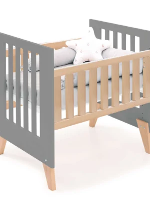 Minicuna convertible en cuna Nexor Tre Antracita madera/antracita (7en1)