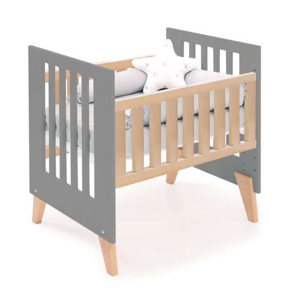 Minicuna convertible en cuna Nexor Tre Antracita madera/antracita (7en1)