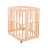 Minicuna de colecho ovalada 55x70 cm Crea Uno Nomad madera
