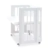 Minicuna de colecho ovalada 55x70 cm Crea Uno Bianco blanca