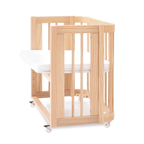 Minicuna de colecho ovalada 55x70 cm Crea Uno Nomad madera