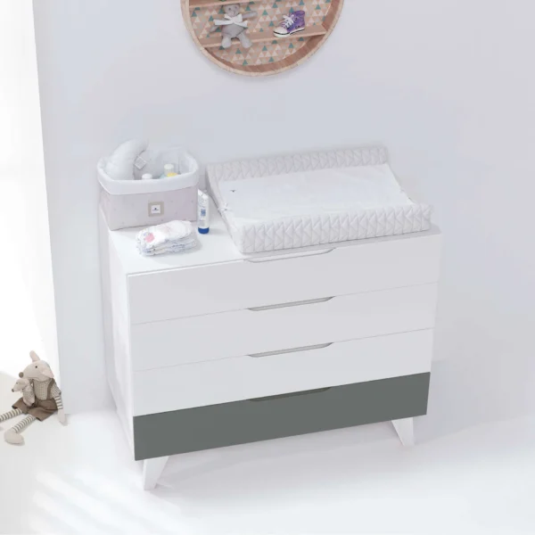 D247-M7758-CAMB Cómoda infantil Style de madera