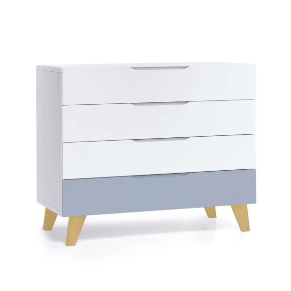 D247R-M4150 Cómoda infantil Nomad de madera