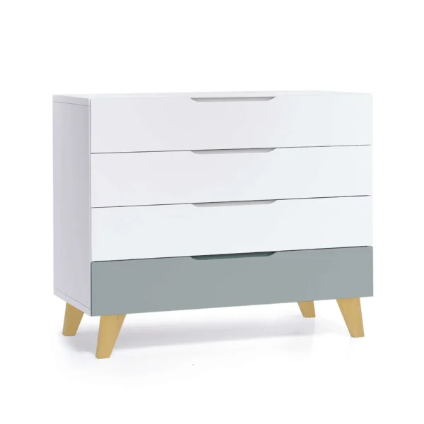 D247R-M5750 Cómoda infantil Nomad de madera