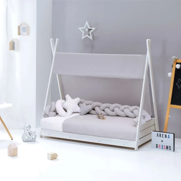 Cama cabaña Montessori Homy Delphin 70x140
