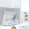 Cama cabaña Montessori madera Homy Life Galaxy 70x140