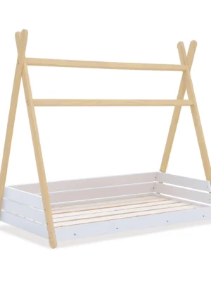 HOMYLIFE-EST90 Estructura cama Montessori Homy Life XL madera 90x200