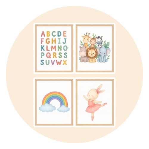 lámina abecedario infantil