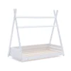 Estructura cama Montessori Homy blanca 70x140