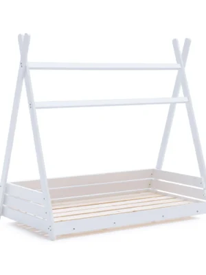 Estructura cama Montessori Homy blanca 70x140