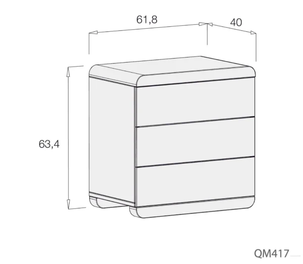 QM417-TECH Mesita infantil Kurve