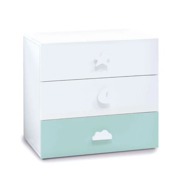 QM554-M7755 Mesita de noche infantil Bubble