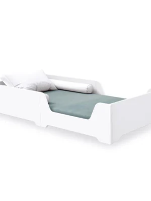 Cama baja Montessori blanca 90x200 cm
