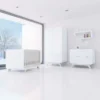 Cómoda infantil Kurve Essence con patas de roble