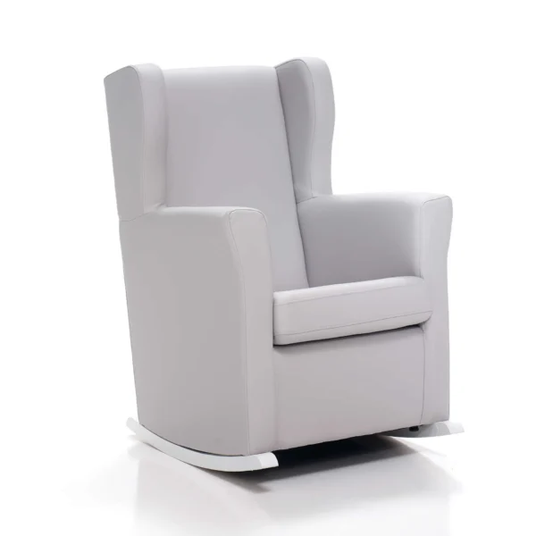 Sillón de lactancia Sogno tapizado en polipiel