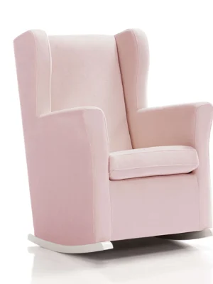 Sillón de lactancia Sogno tapizado en tela