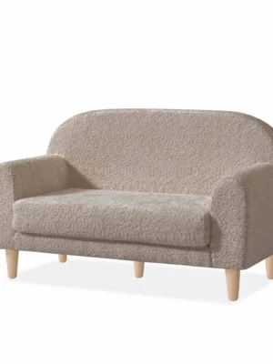 Sillón infantil doble Code Due en tejido borreguito