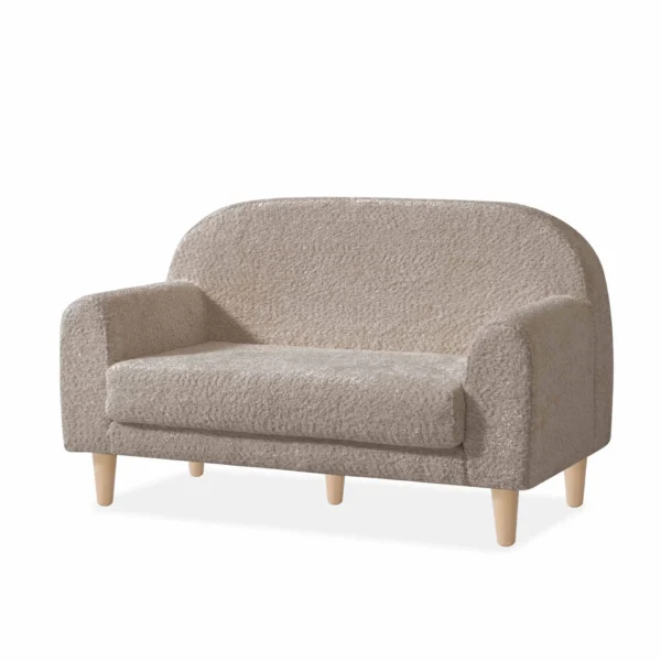 SL122-253 Sillón infantil doble Code Due en tejido borreguito