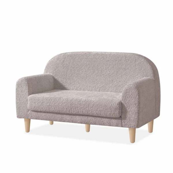 SL122-278 Sillón infantil doble Code Due en tejido borreguito