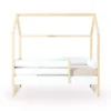 Cama Montessori Sogni blanco/madera 70x140