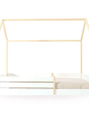 Cama Montessori Sogni XL blanco/madera 90x200 cm
