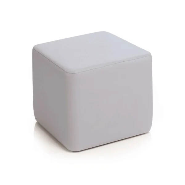 Puf para sillón de lactancia tapizado en polipiel