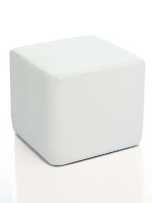 Puf para sillón de lactancia tapizado en polipiel