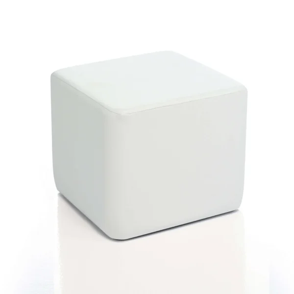 Puf para sillón de lactancia tapizado en polipiel