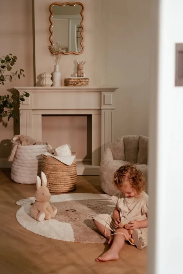 Alfombra infantil conejito habitación (3) Alfombra infantil conejito habitación (3)