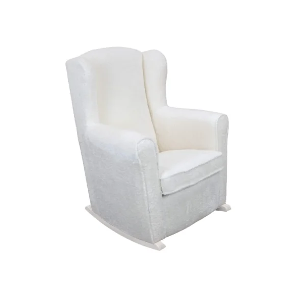 Mecedora Lactancia Balancín Blanco Nanny