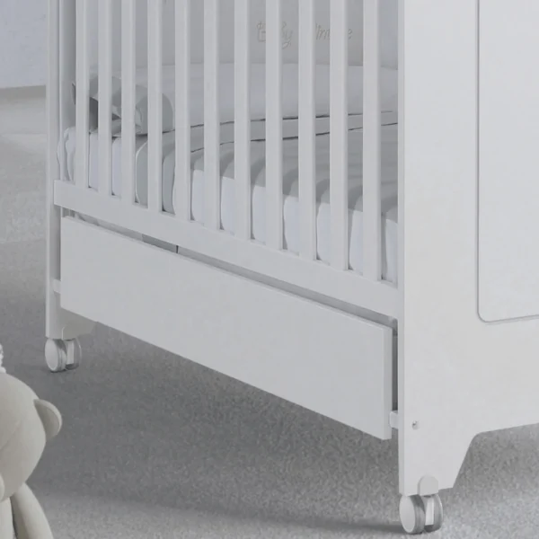 Cajón cuna blanco 120x60 Cajón cuna blanco 120x60