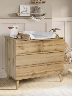 Cómoda Martha Roble con Cambiador