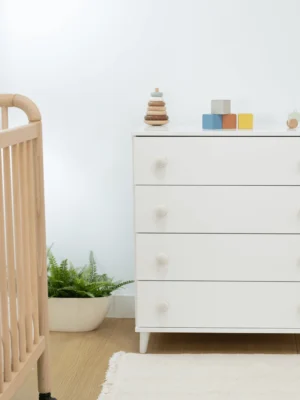 Cómoda bebé Style 4 cajones Blanco