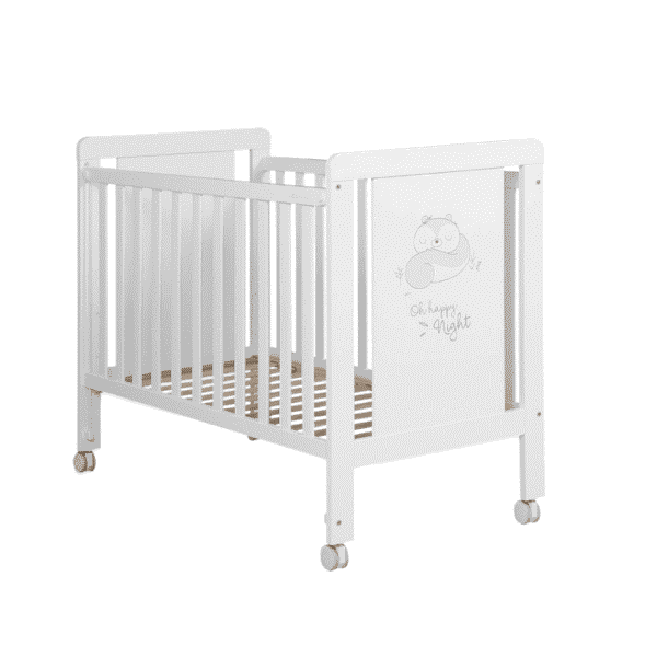 Cuna Happy Detalle Blanco 120x60 Cuna Happy Detalle Blanco 120x60