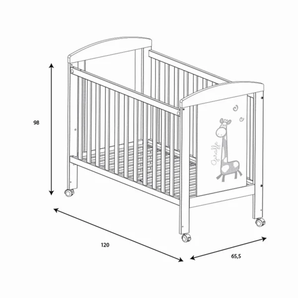 Cuna Sabana Medidas 120x60 Cuna Sabana Medidas 120x60
