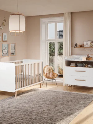 Cuna cama Big Trevi Blanco-Madera