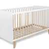 Cuna cama BigTrevi Blanca-Madera Detalle Cuna cama BigTrevi Blanca-Madera Detalle