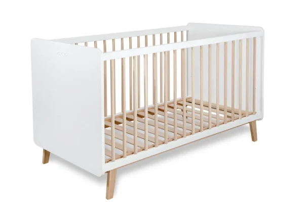 Cuna cama BigTrevi Blanca-Madera Detalle Cuna cama BigTrevi Blanca-Madera Detalle
