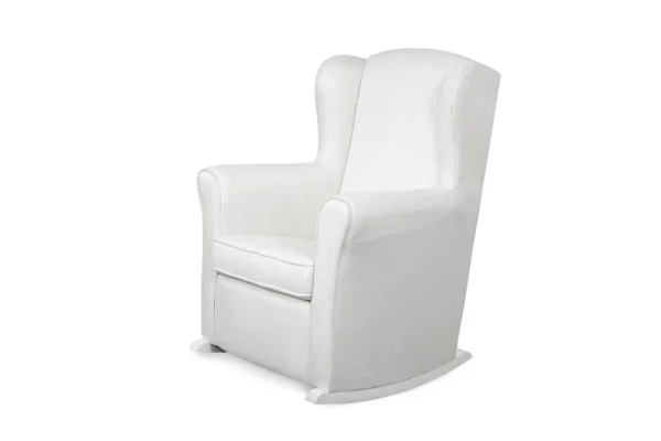 Mecedora Lactancia Balancín Blanco Nanny