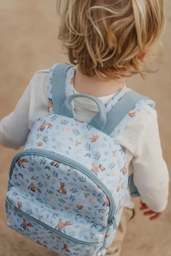 Mochila Guardería Forest Friends niño colgada Mochila Guardería Forest Friends niño colgada