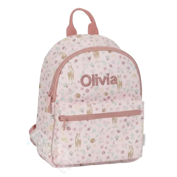 Mochila Infantil Fairy Garden Personalizada Mochila Infantil Fairy Garden Personalizada