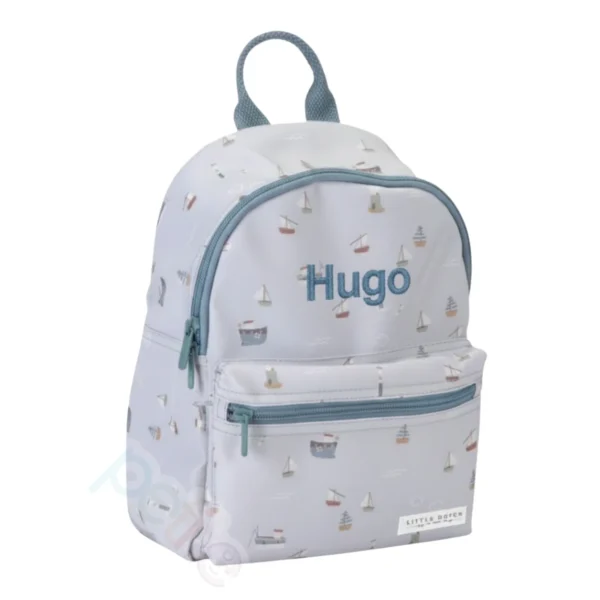 Mochila infantil Sailor Bay Personalizada fondo blanco Mochila guardería Sailor Bay