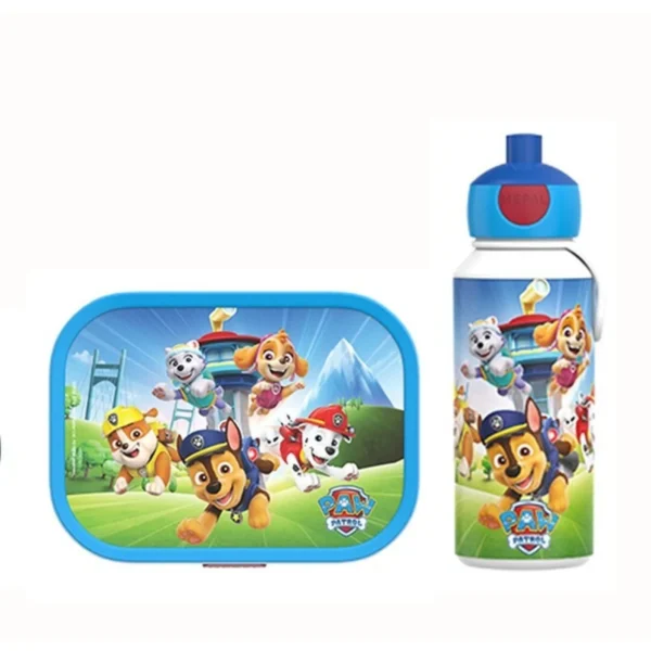 Pack fiambrera y botella infantil Cachorros Patrulla Canina Pack fiambrera y botella infantil Cachorros Patrulla Canina